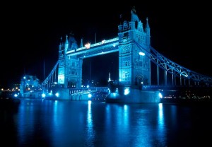 Tower Bridge at night