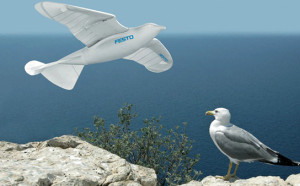 Flying Robot Bird