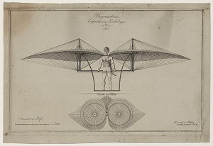 Jacob Degen wing-cloth