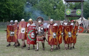 Roman legionaries