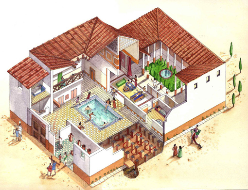 What Were The Roman Houses Made Out Of