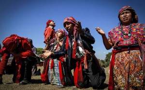 Ancient mayan people