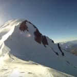 Sun over Mont Blanc
