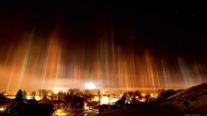 light pillars