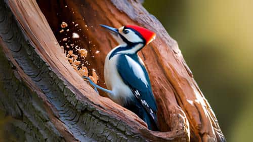 Everything You Need to Know About Pileated Woodpecker Holes