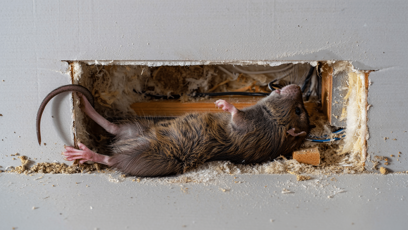 dead-rat-in-wall