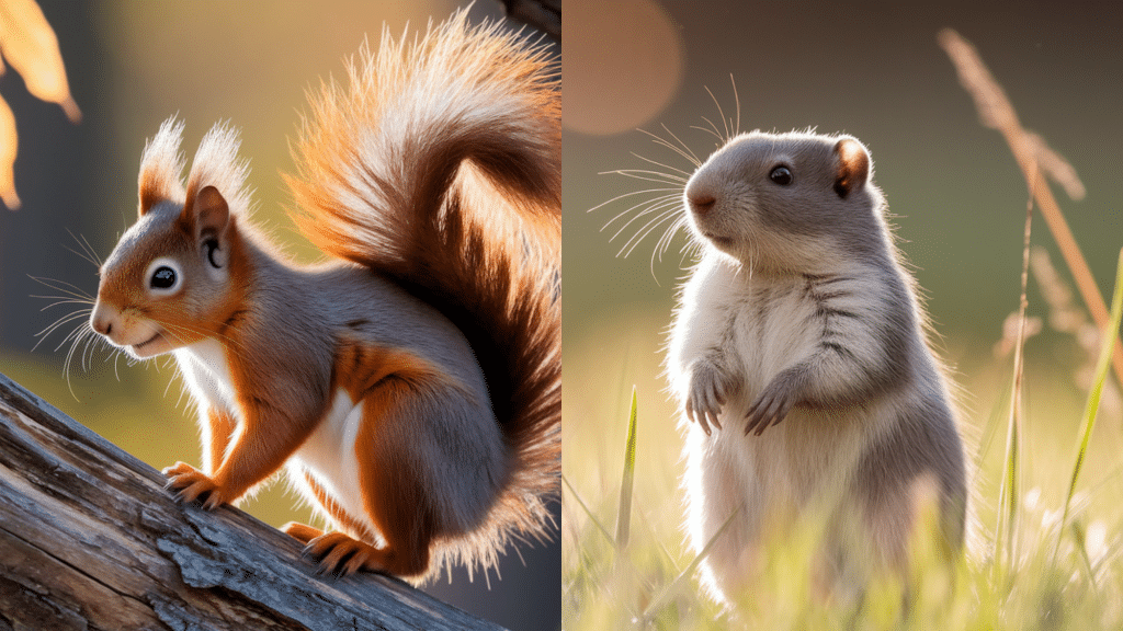 squirrel vs gopher