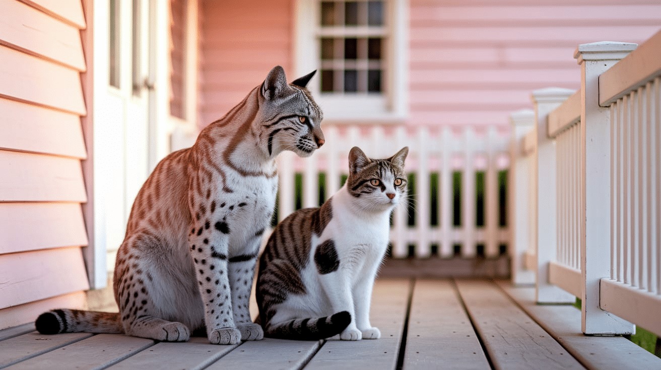 BOBCAT AND CAT