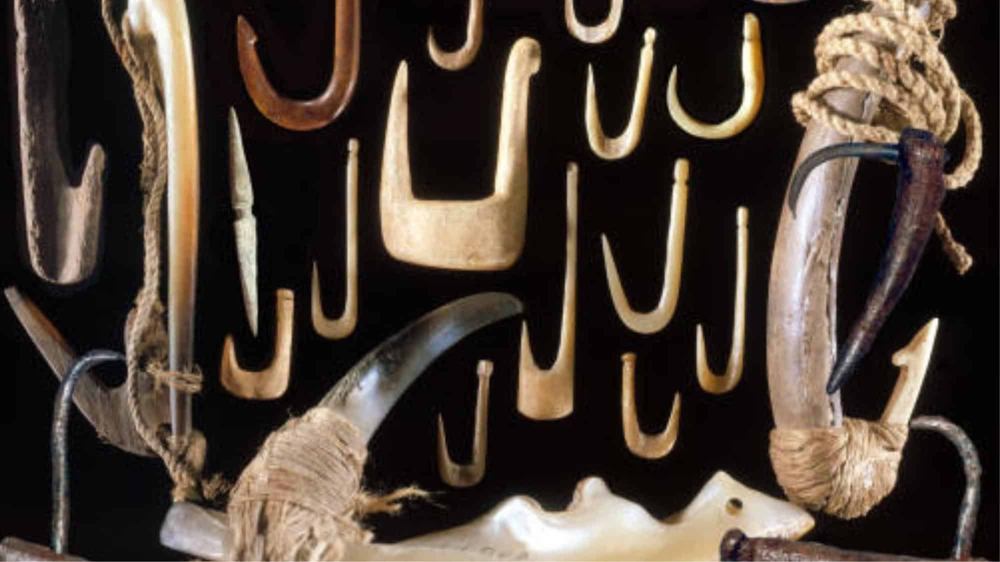 Early Fishing Tools were Simple
