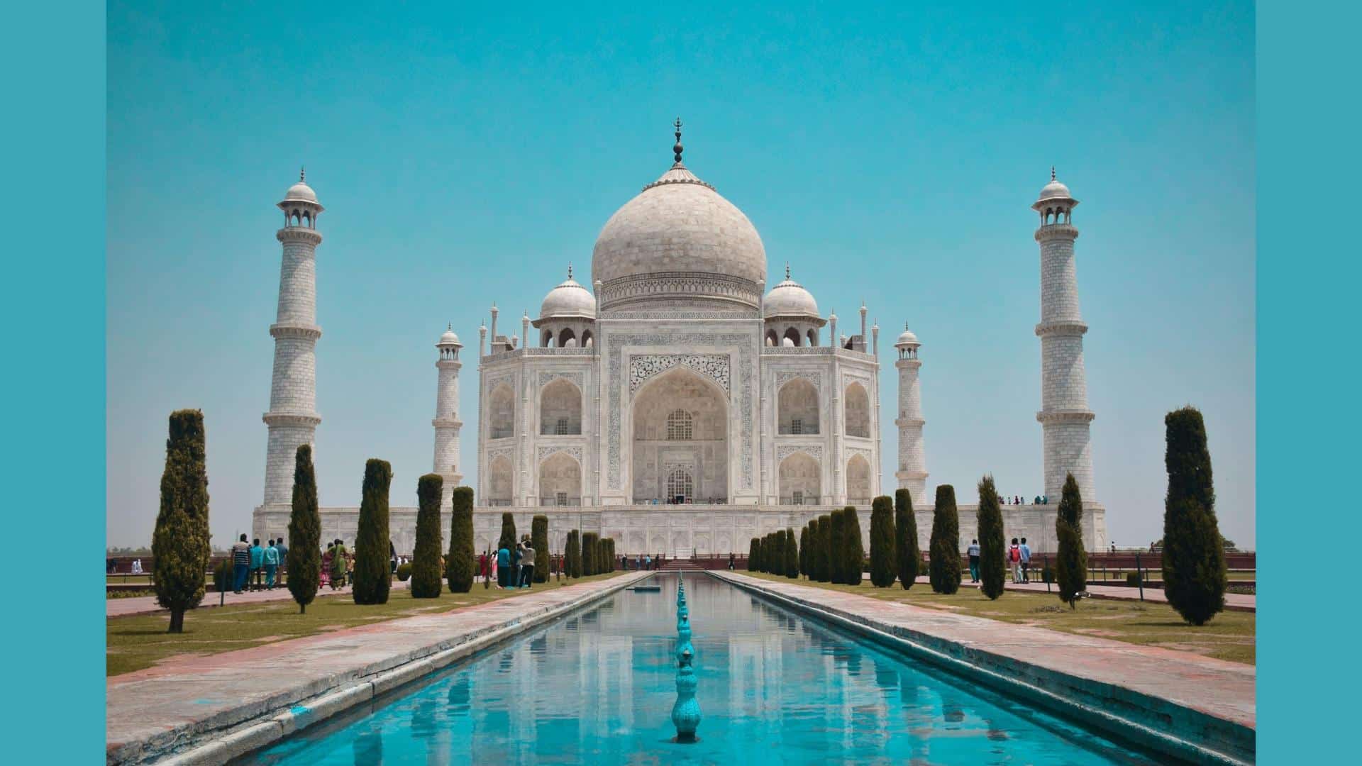 The Taj Mahal Changes Color Throughout The Day