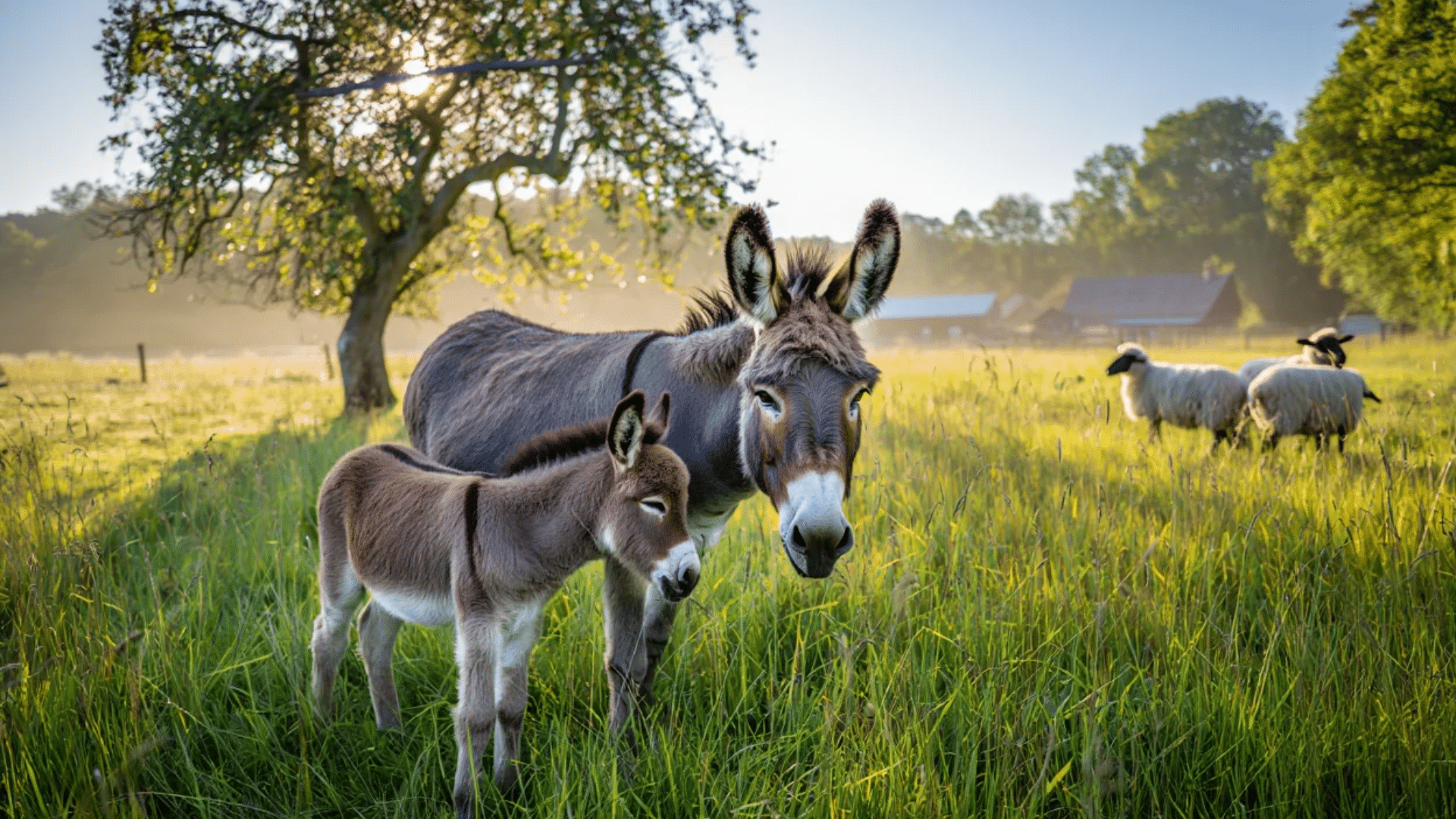 When Do Donkeys Become Protective?