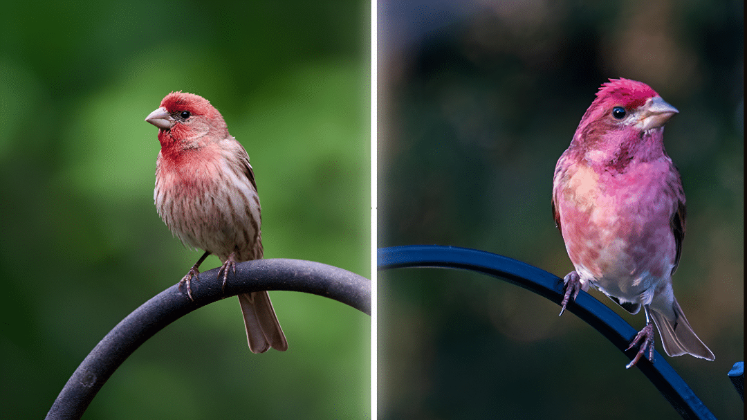 Key DifferencesHouse Finch vs Purple Finch