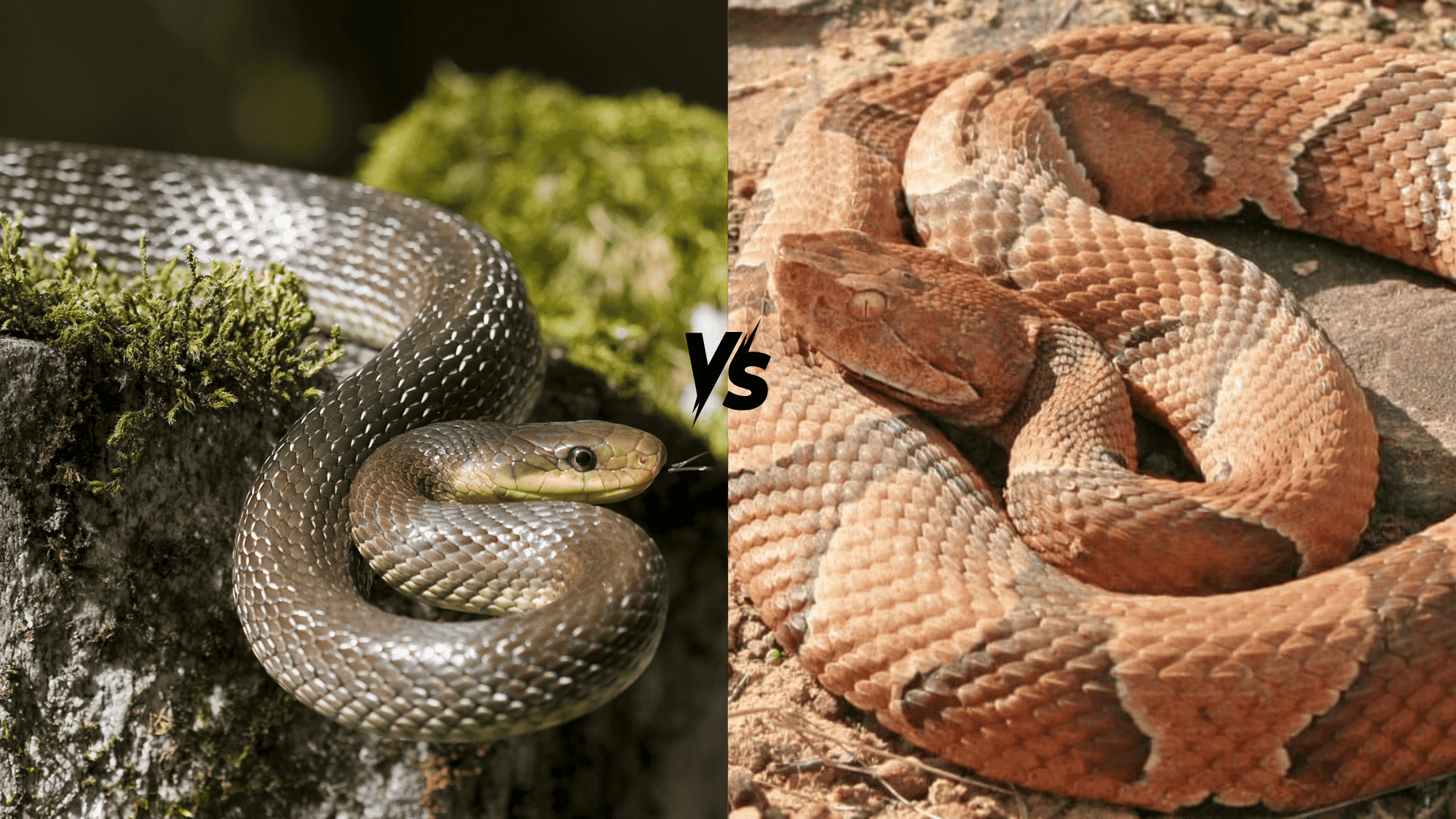 Rat Snake vs Copperhead: Differences and Similarities!